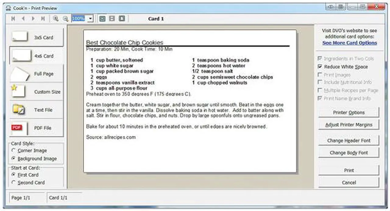 Alt view image 6 of 6 - DVO Enterprises Cook'n Recipe Organizer PC/MAC- Version 10