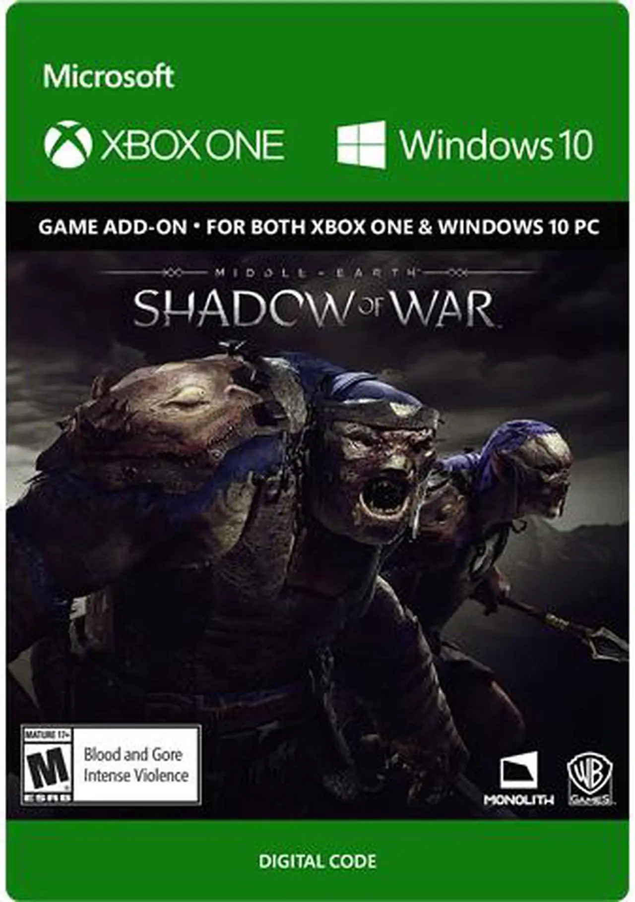 Main image of Middle-earth: Shadow of War - Slaughter Tribe Nemesis Expansion Xbox One / Windows 10 [Digital Code]