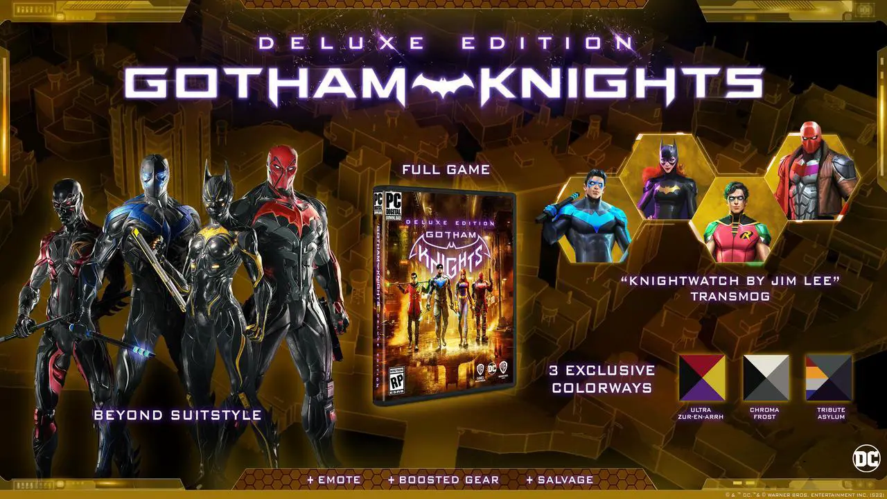 Alt view image 2 of 8 - Gotham Knights: Deluxe - PC [Online Game Code]