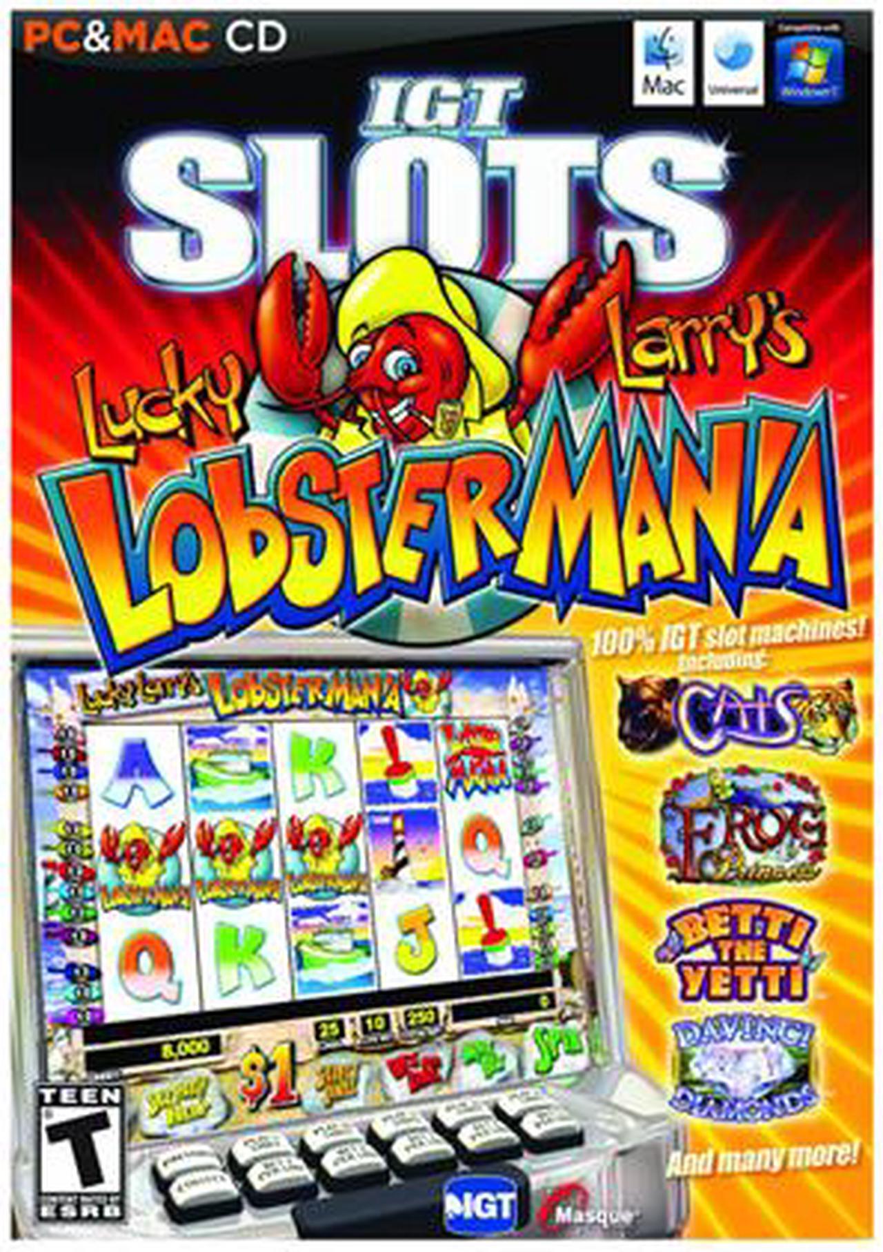 Main image of IGT Slots: Lucky Larry's Lobstermania PC Game