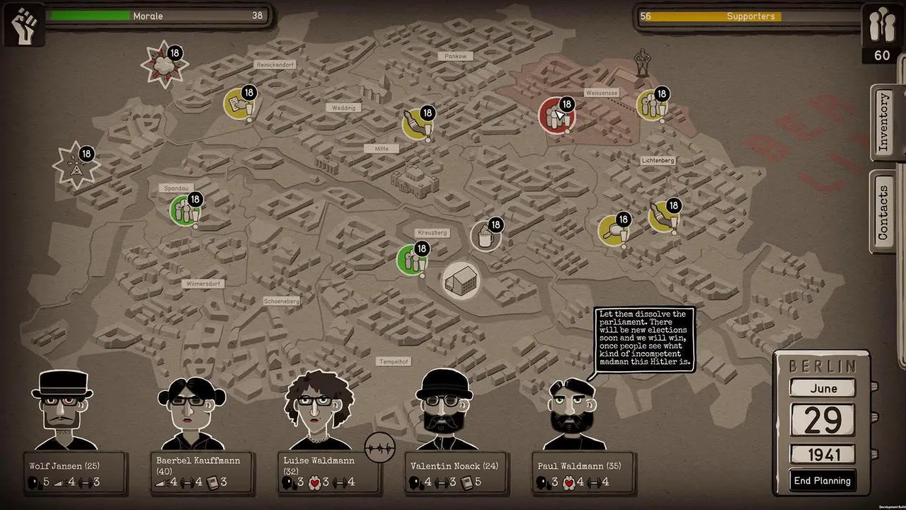 Alt view image 9 of 14 - Through the Darkest of Times  [Online Game Code]