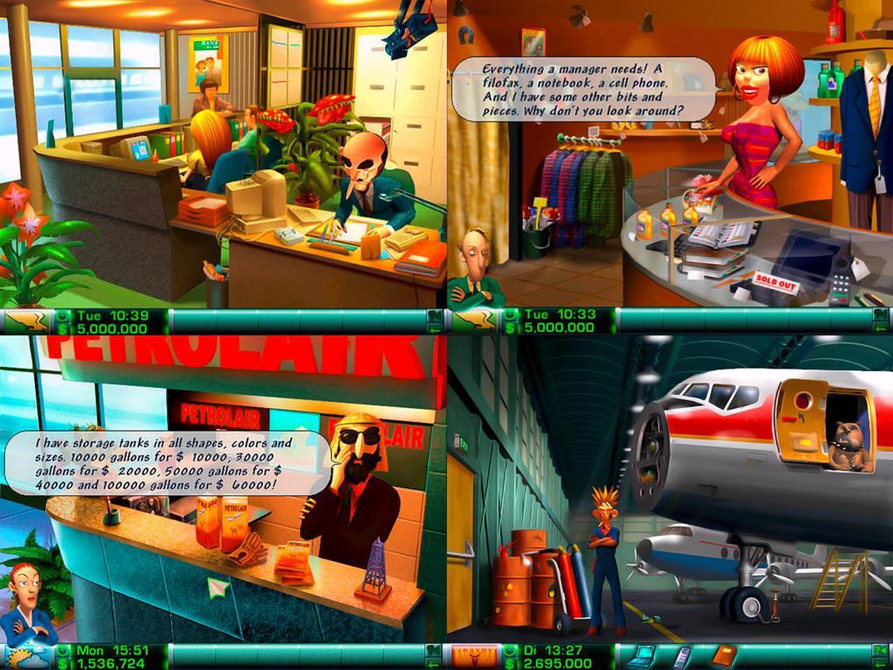 Alt view image 7 of 8 - Airline Tycoon Deluxe  [Online Game Code]