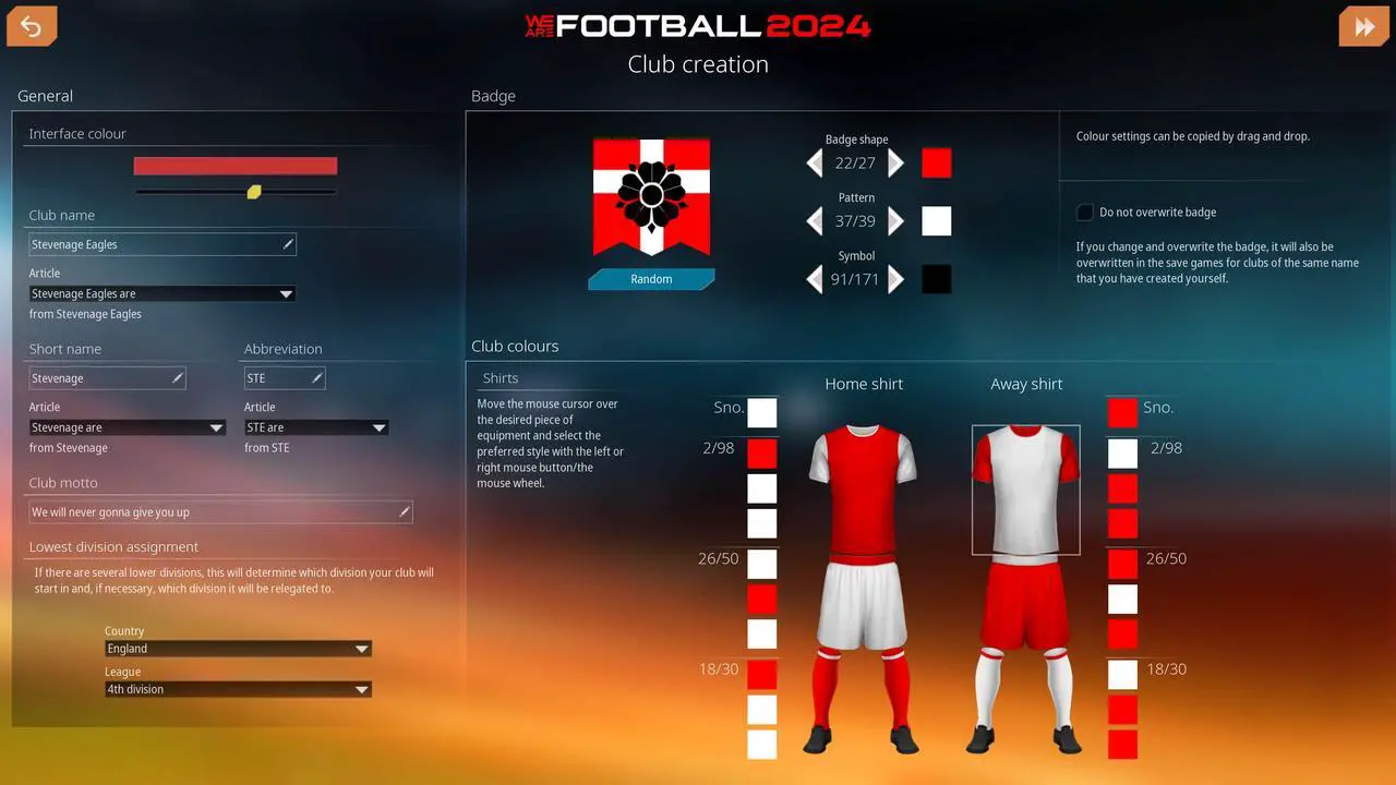 Alt view image 4 of 12 - WE ARE FOOTBALL 2024 - PC [Steam Online Game Code]