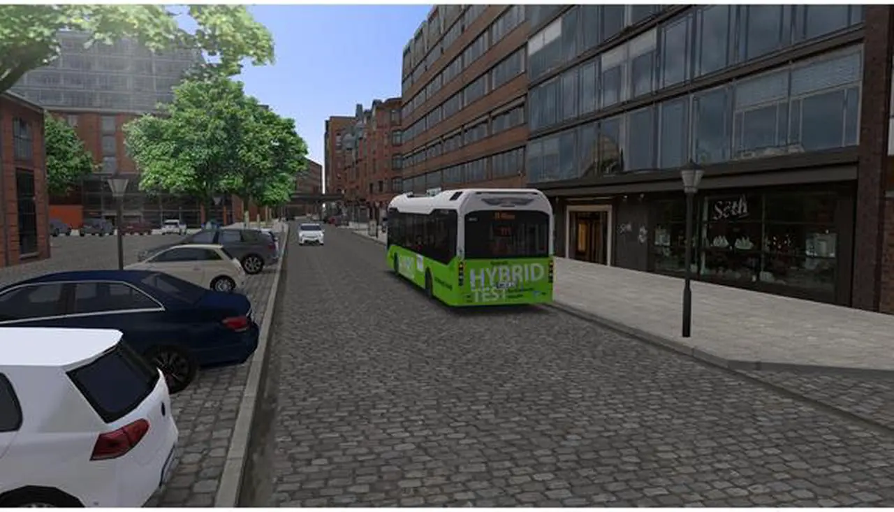 Alt view image 5 of 20 - OMSI 2 Add-On HafenCity - Hamburg modern [Online Game Code]