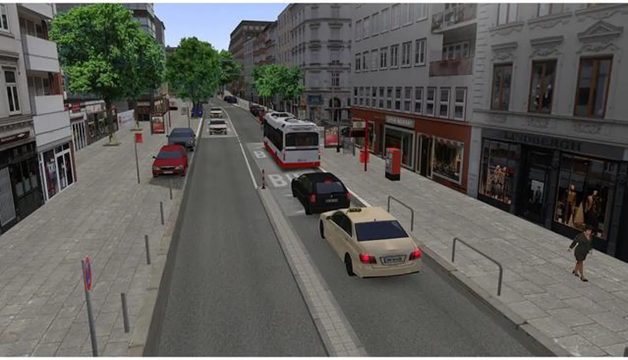 Alt view image 9 of 20 - OMSI 2 Add-On HafenCity - Hamburg modern [Online Game Code]