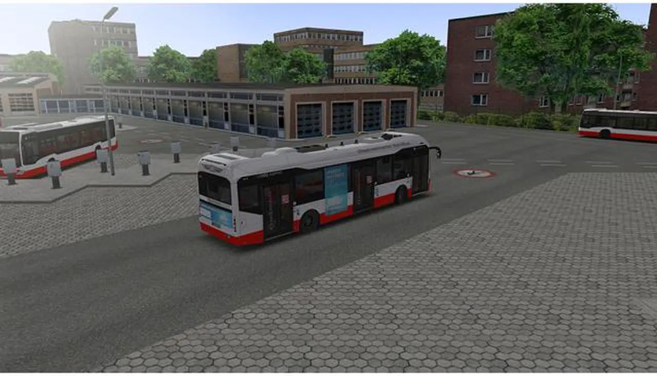 Alt view image 10 of 20 - OMSI 2 Add-On HafenCity - Hamburg modern [Online Game Code]