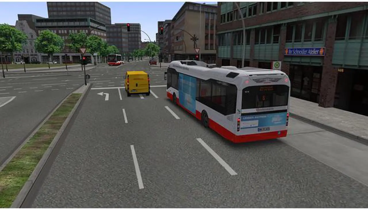 Alt view image 12 of 20 - OMSI 2 Add-On HafenCity - Hamburg modern [Online Game Code]