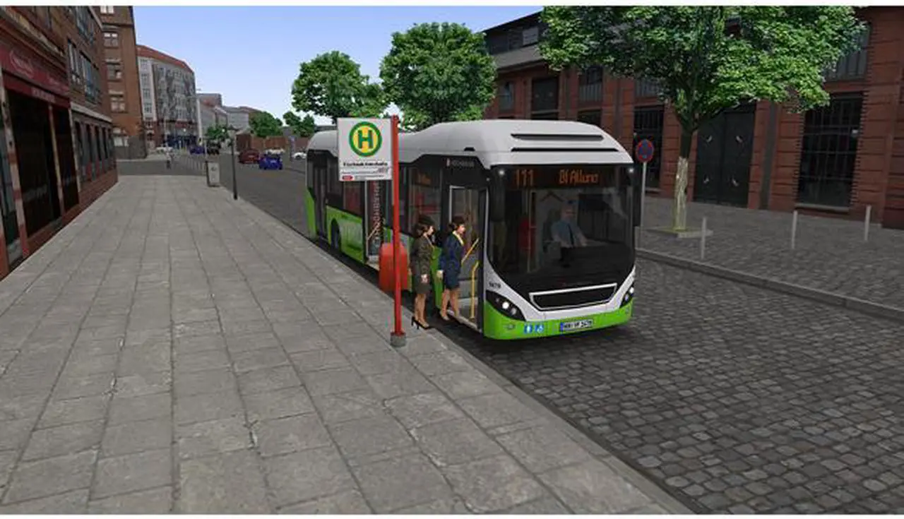 Alt view image 17 of 20 - OMSI 2 Add-On HafenCity - Hamburg modern [Online Game Code]