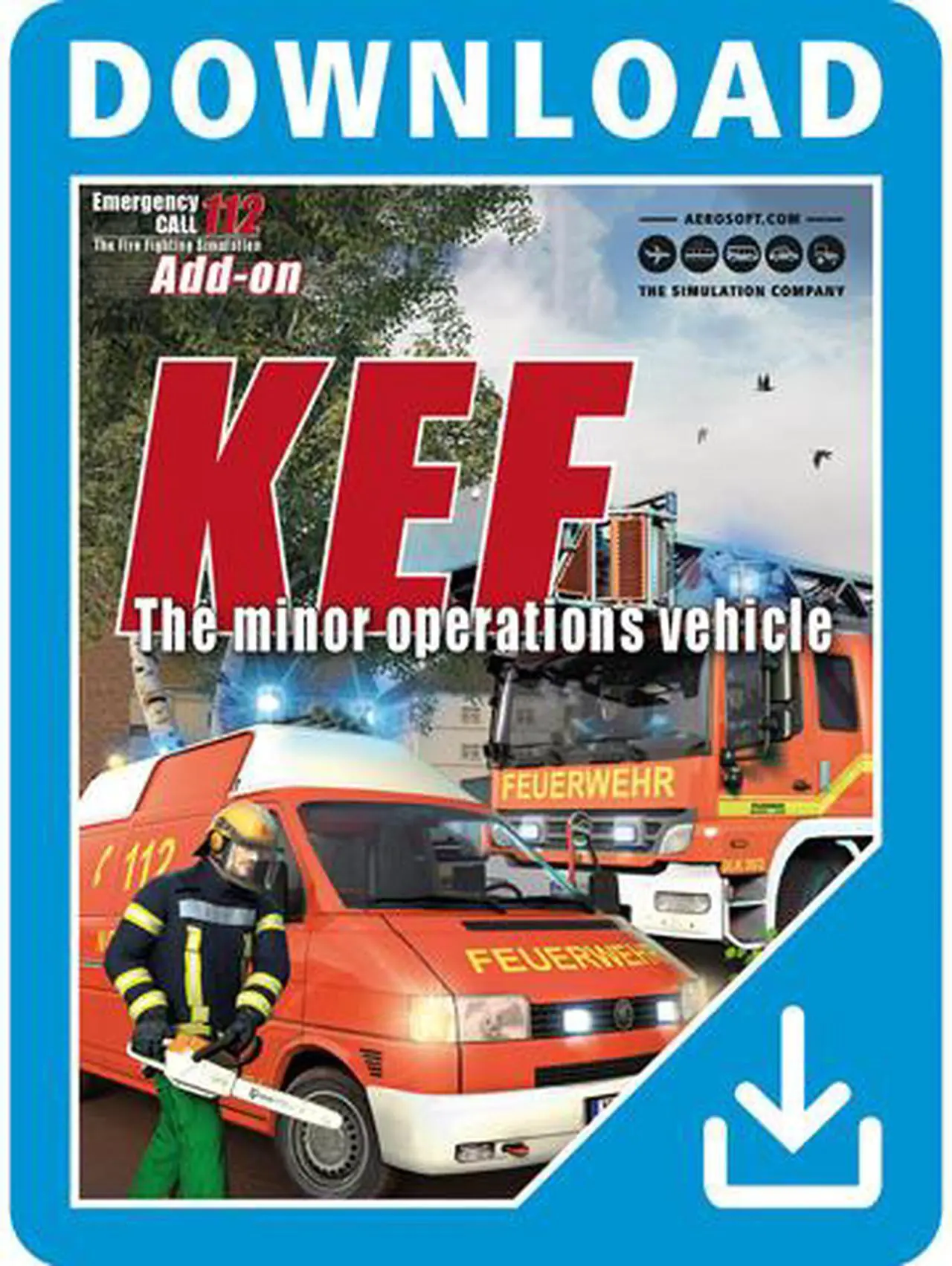 Main image of Emergency Call 112 Add-on KEF - The minor operations vehicle [Online Game Code]