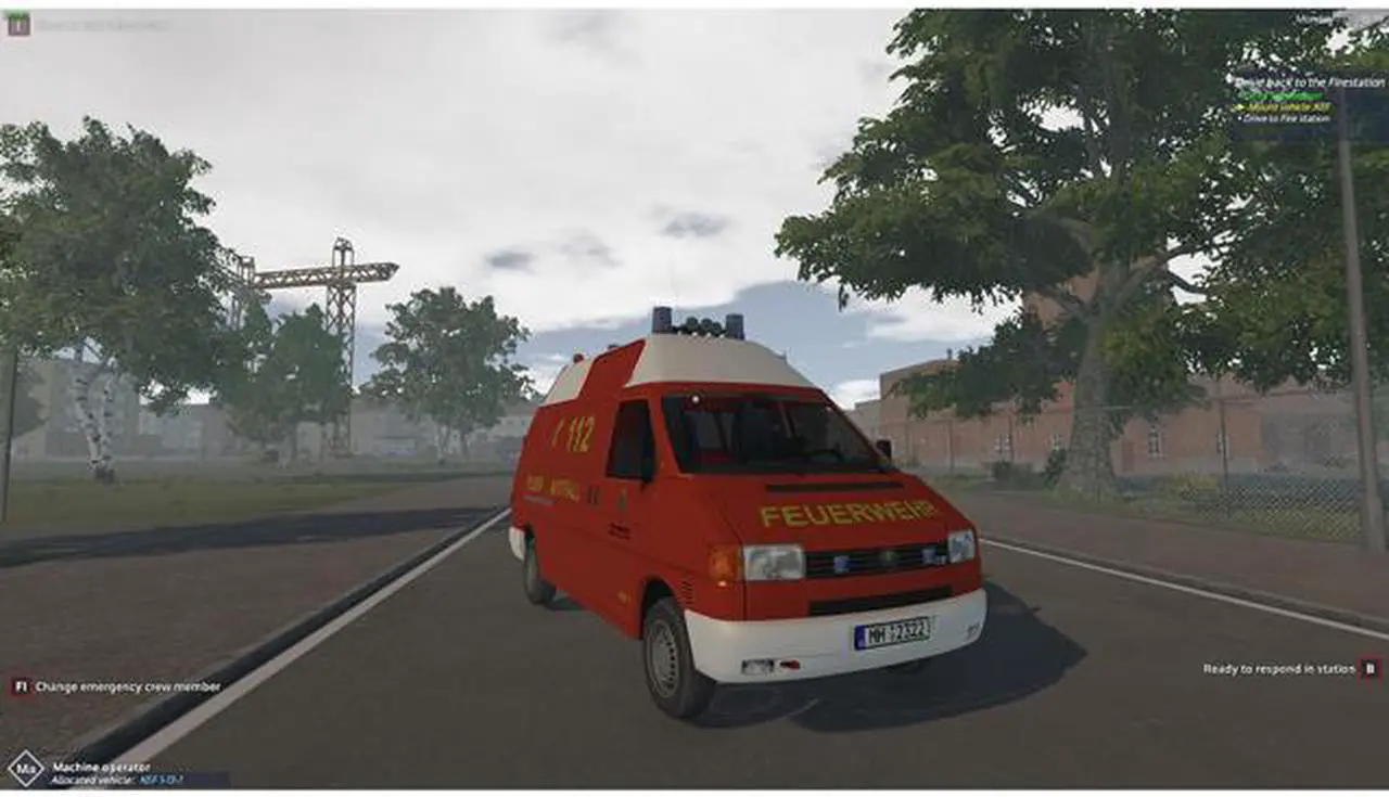 Alt view image 4 of 5 - Emergency Call 112 Add-on KEF - The minor operations vehicle [Online Game Code]