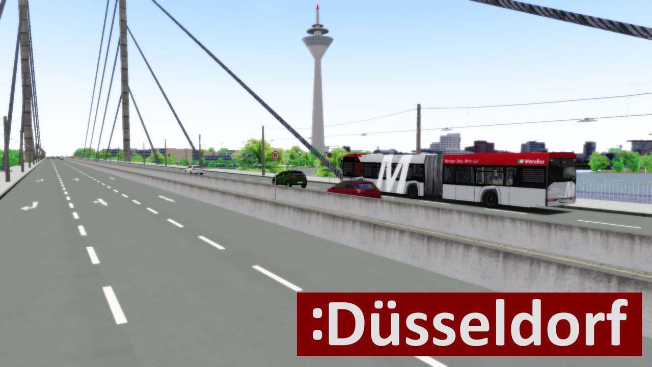 Alt view image 6 of 20 - OMSI 2 Add-On Düsseldorf  [Online Game Code]
