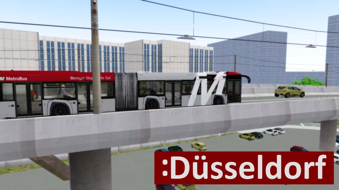 Alt view image 9 of 20 - OMSI 2 Add-On Düsseldorf  [Online Game Code]