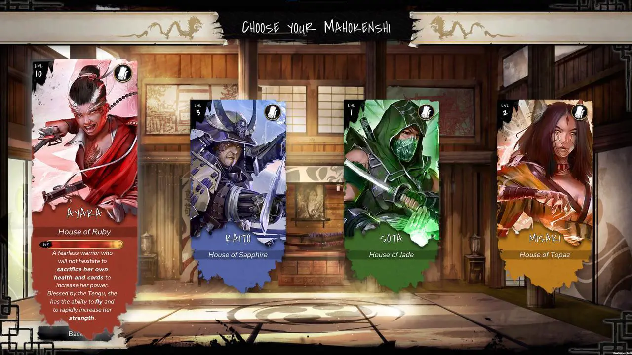Alt view image 2 of 12 - Mahokenshi - The Samurai Deckbuilder - PC [Steam Online Game Code]