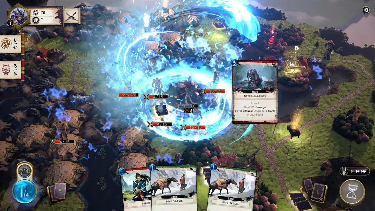 Alt view image 9 of 12 - Mahokenshi - The Samurai Deckbuilder - PC [Steam Online Game Code]