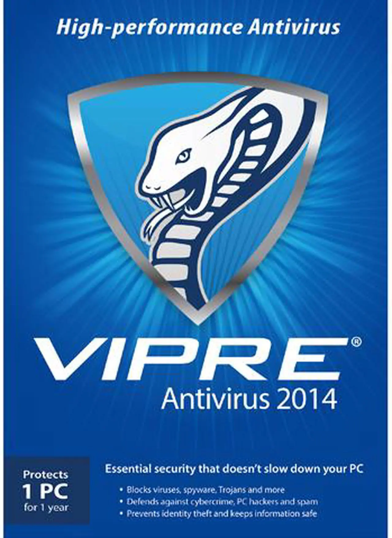 Main image of ThreatTrack Security VIPRE AntiVirus 2014 - 1 PC - 1 Year - Download