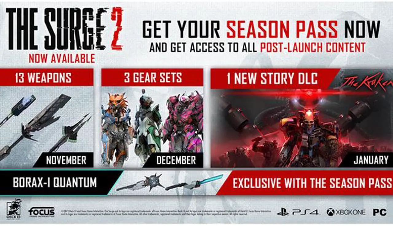Alt view image 8 of 10 - The Surge 2 - Season Pass [Online Game Code]