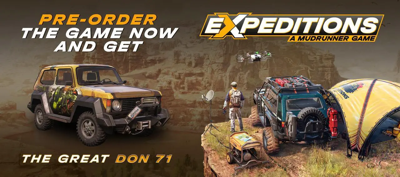 Alt view image 2 of 11 - Expeditions: A MudRunner Game - PC [Steam Online Game Code]