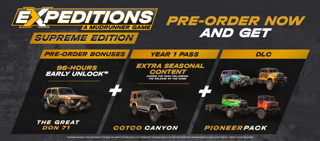 Alt view image 2 of 11 - Expeditions: A MudRunner Game - Supreme Edition - PC [Steam Online Game Code]