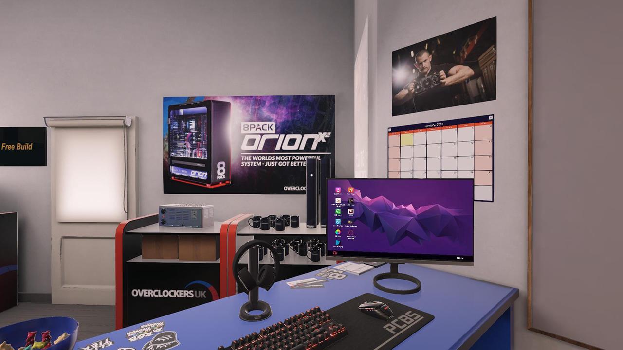 Alt view image 3 of 10 - PC Building Simulator - Overclockers UK Workshop DLC - PC [Steam Online Game Code]
