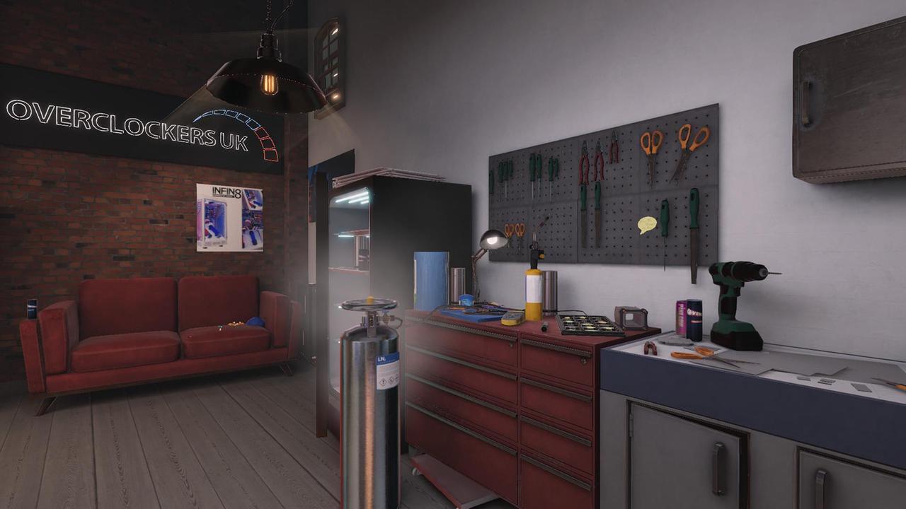 Alt view image 7 of 10 - PC Building Simulator - Overclockers UK Workshop DLC - PC [Steam Online Game Code]