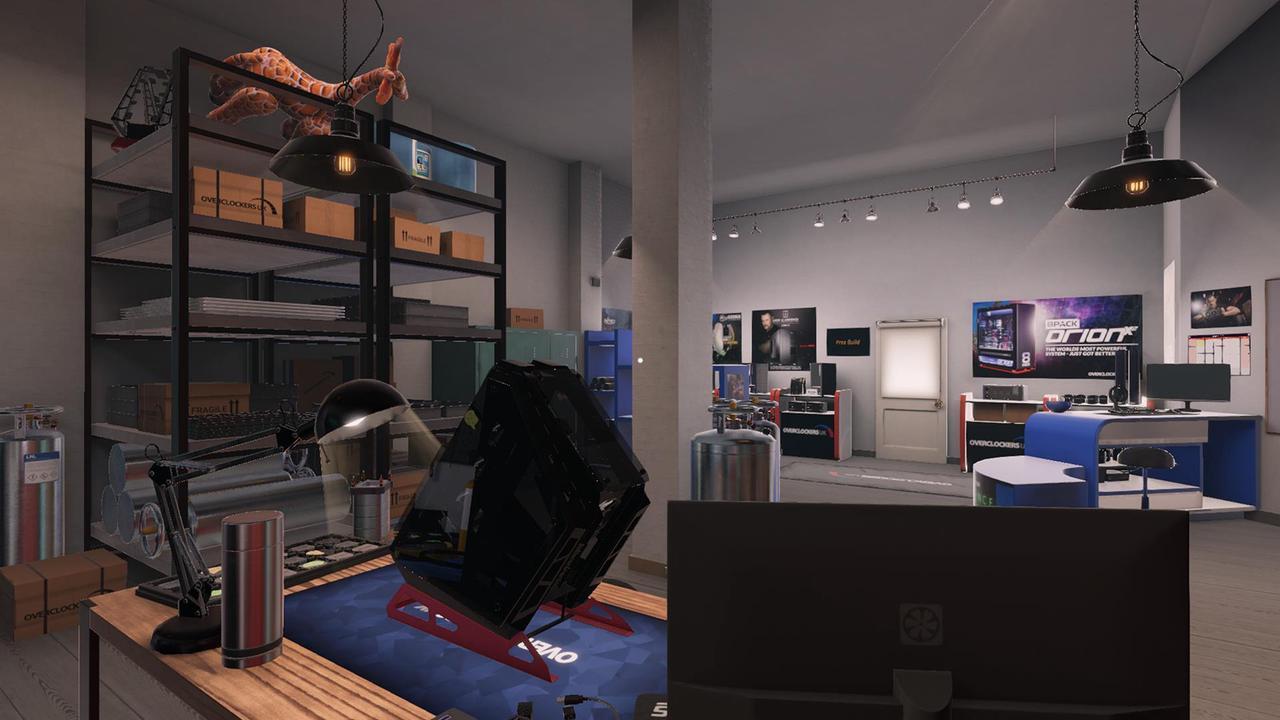 Alt view image 8 of 10 - PC Building Simulator - Overclockers UK Workshop DLC - PC [Steam Online Game Code]