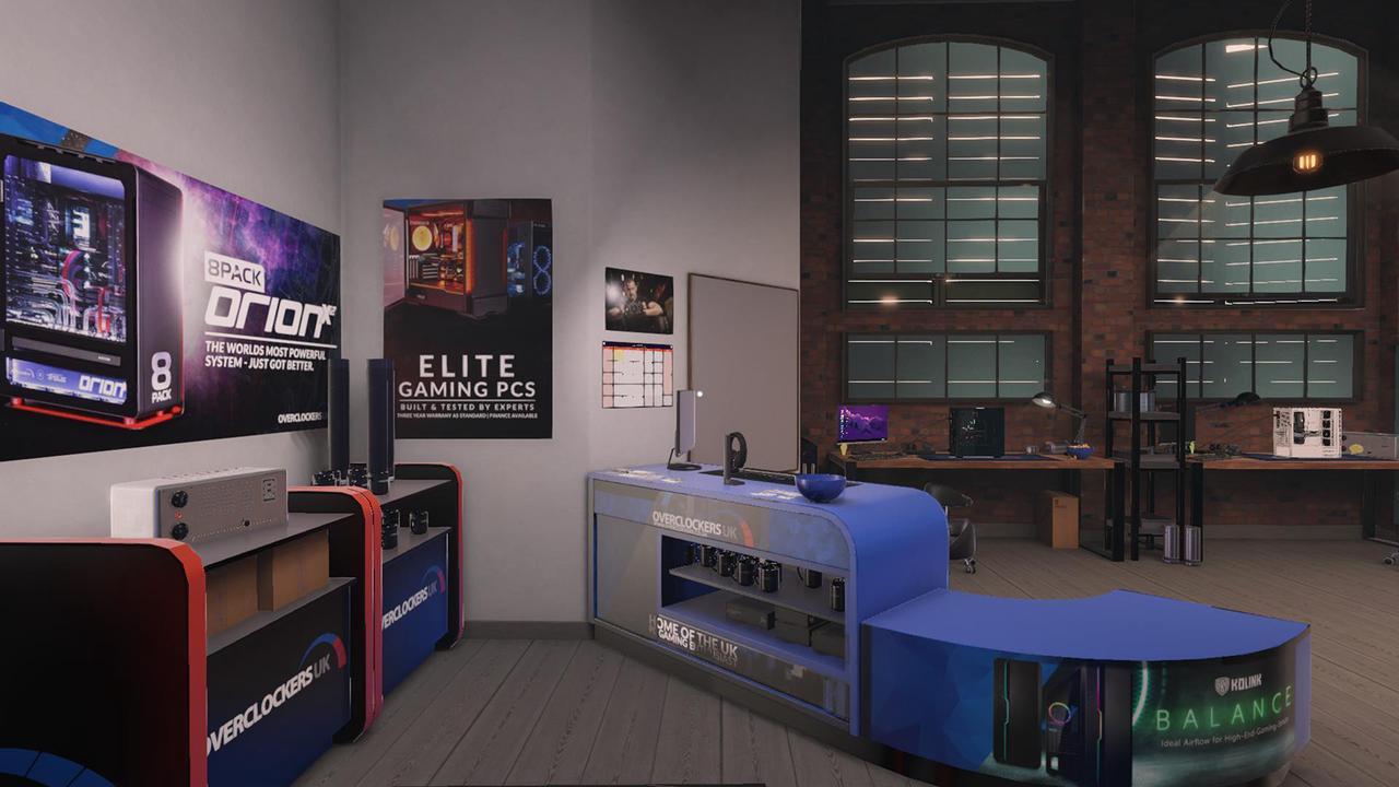 Alt view image 10 of 10 - PC Building Simulator - Overclockers UK Workshop DLC - PC [Steam Online Game Code]
