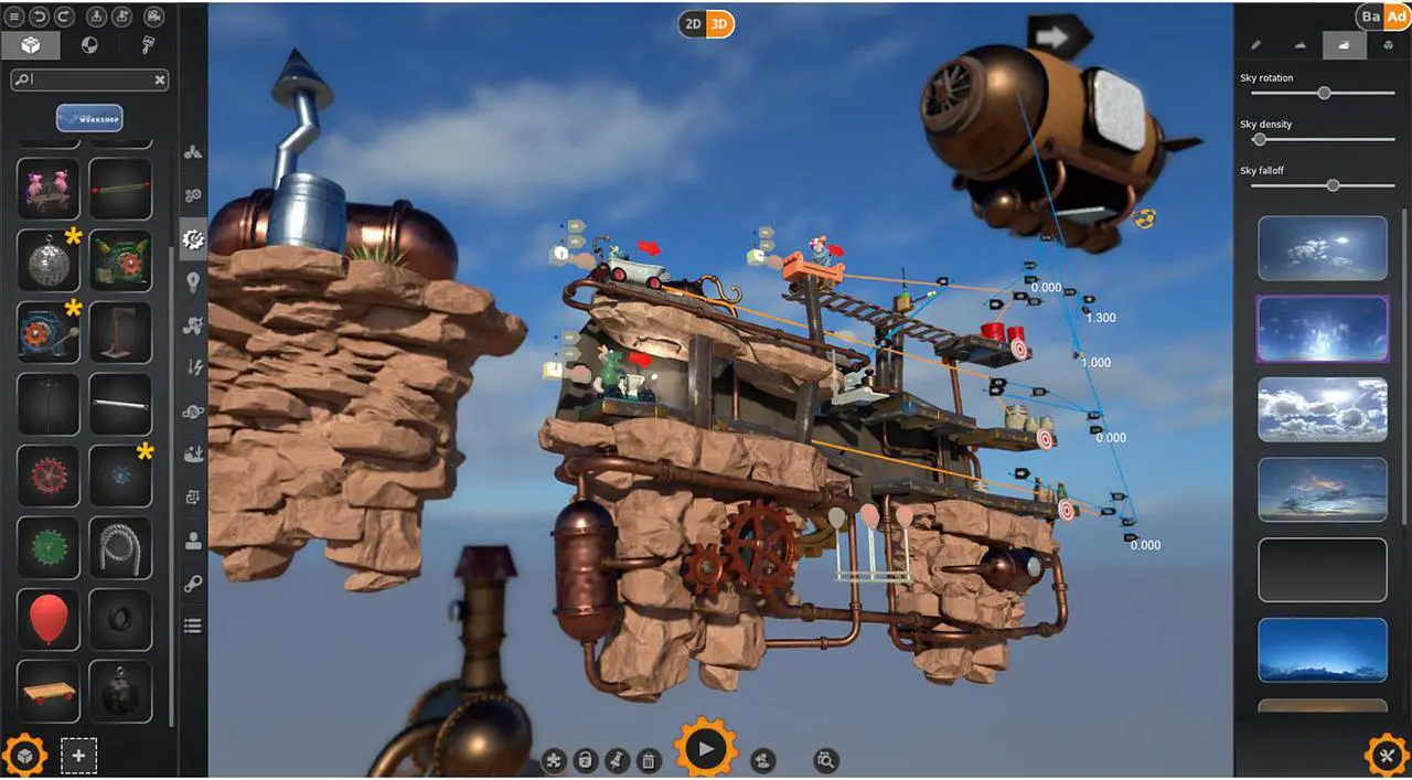 Alt view image 6 of 9 - Crazy Machines 3 [Online Game Code]