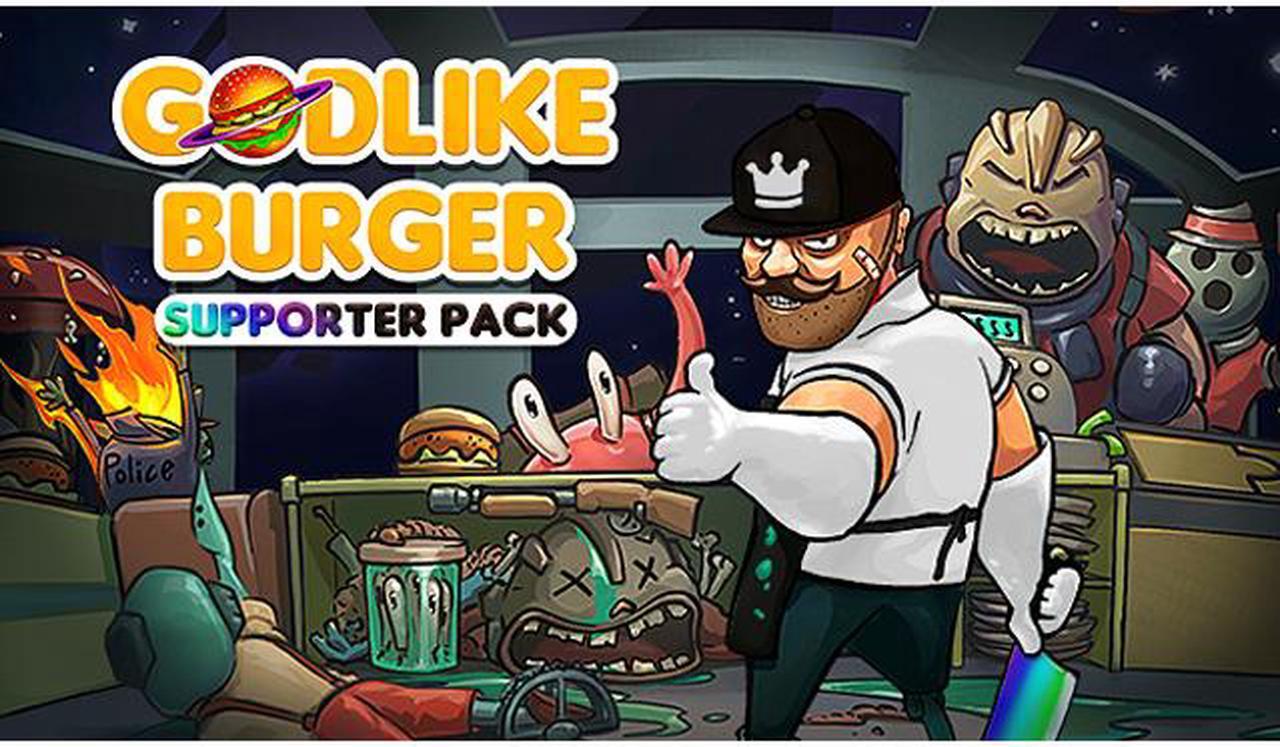 Main image of Godlike Burger Supporter Pack - PC [Online Game Code]