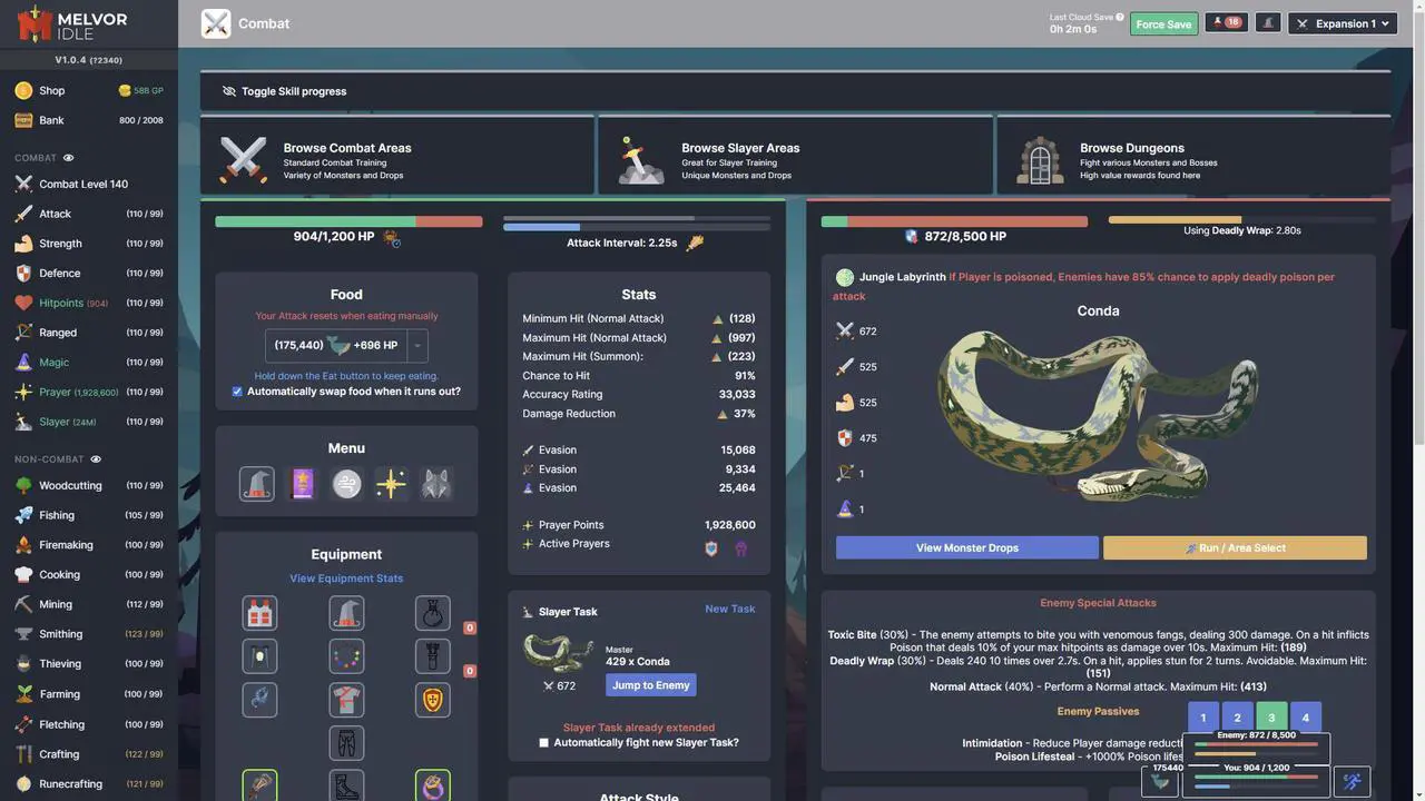 Alt view image 2 of 18 - Melvor Idle: Throne of the Herald - PC Digital [Epic games]