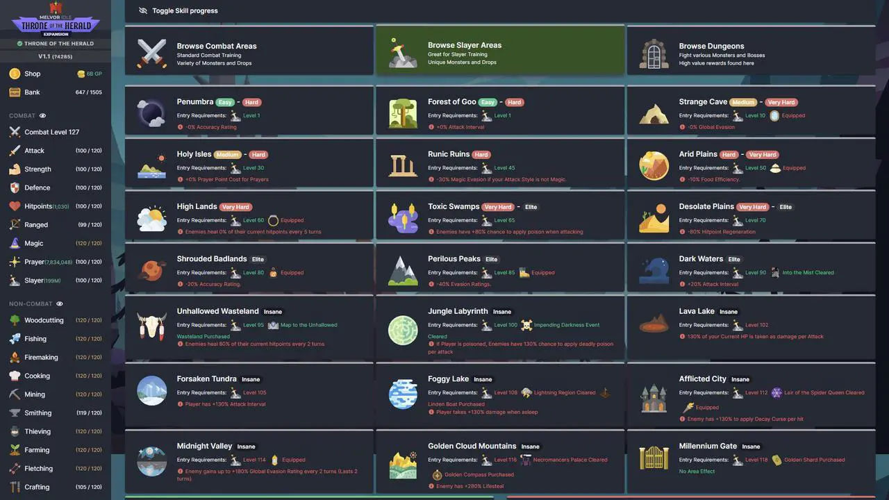 Alt view image 9 of 18 - Melvor Idle: Throne of the Herald - PC Digital [Epic games]