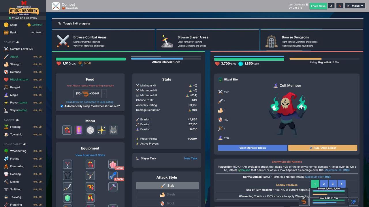 Alt view image 6 of 7 - Melvor Idle: Atlas of Discovery - PC Digital [Epic games]