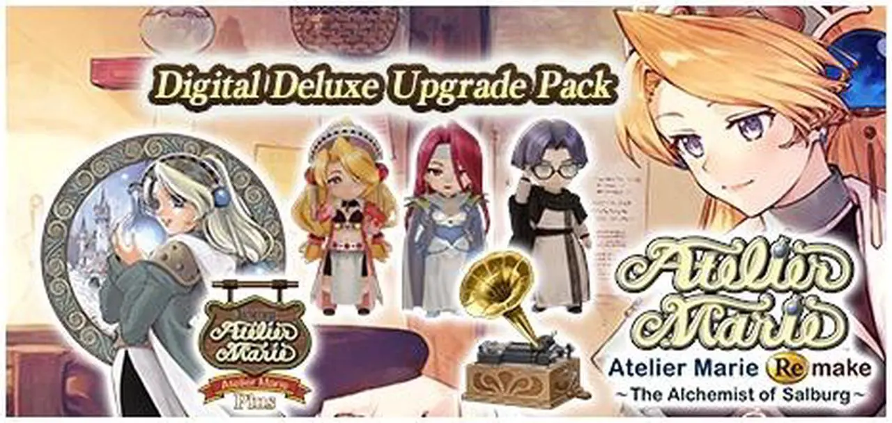 Main image of Atelier Marie Remake: The Alchemist of Salburg Digital Deluxe Upgrade [Online Game Code]