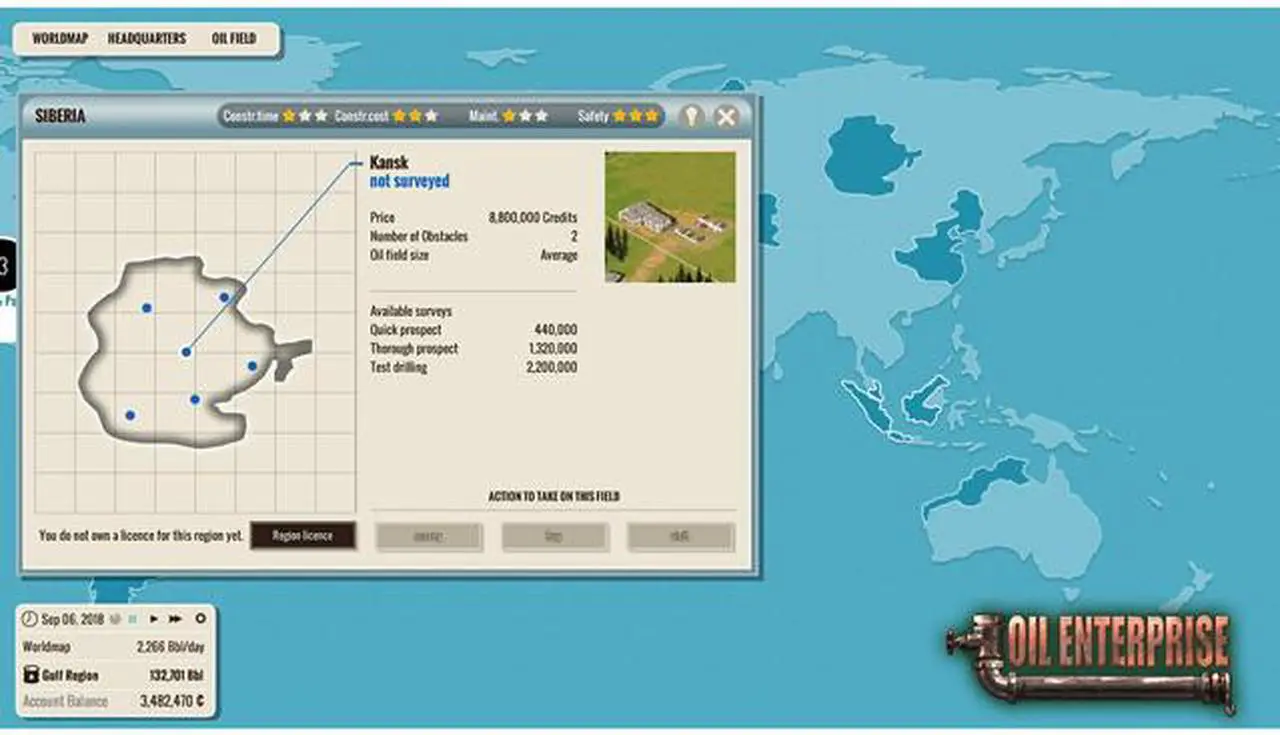 Alt view image 3 of 5 - Oil Enterprise [Online Game Code]