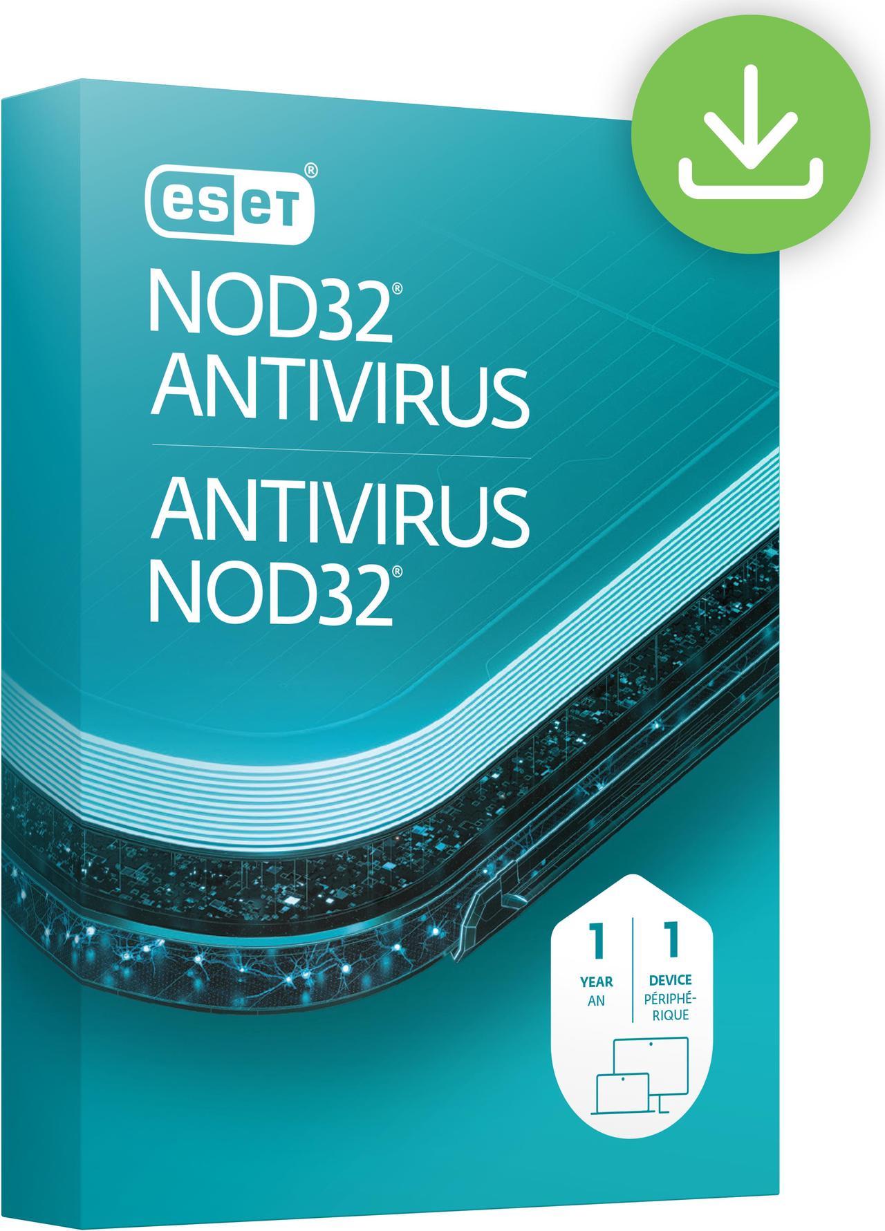 ESET NOD32 Antivirus - 1 Device, 1 Year [Digital Code]