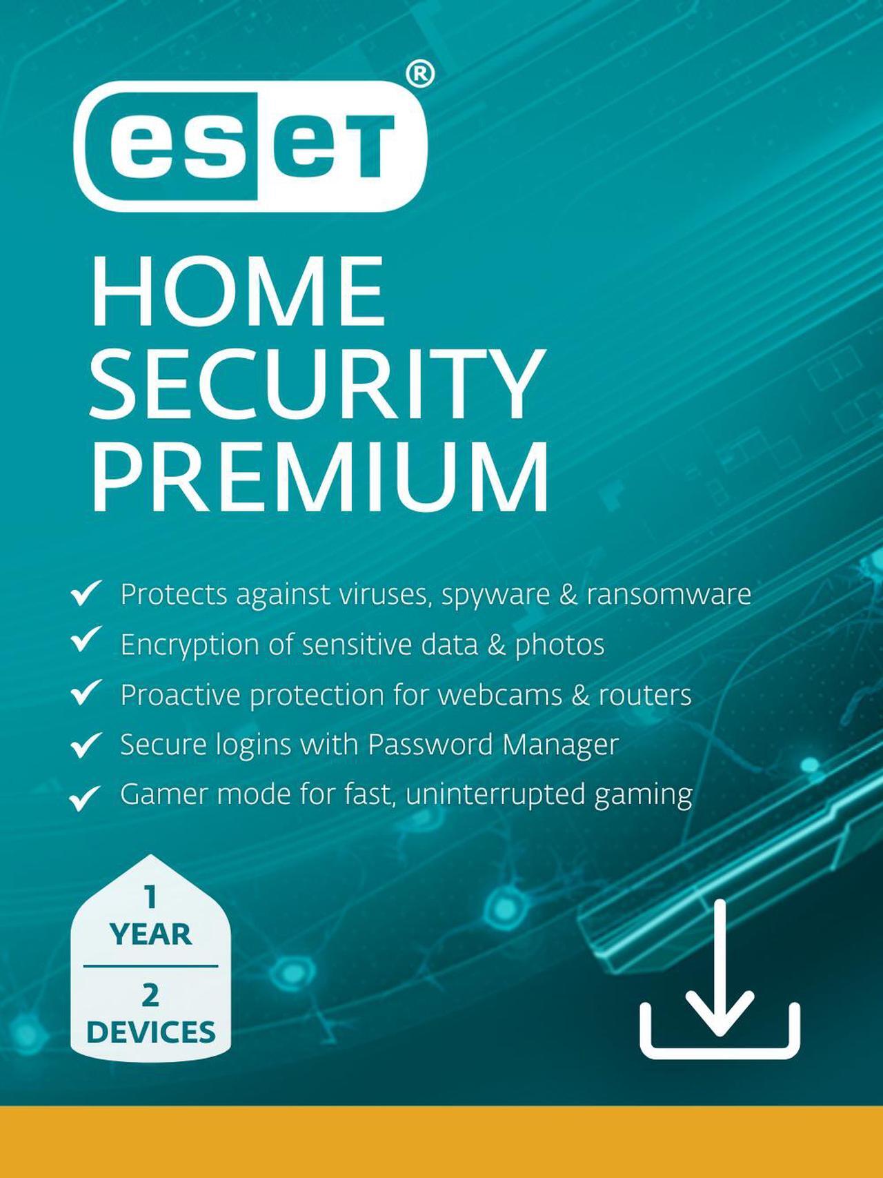 Main image of ESET Home Security Premium 2025 - 2 Device / 1 Year - Download
