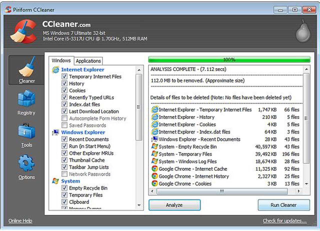 Alt view image 3 of 7 - Piriform CCleaner Professional - 1 PC or Mac