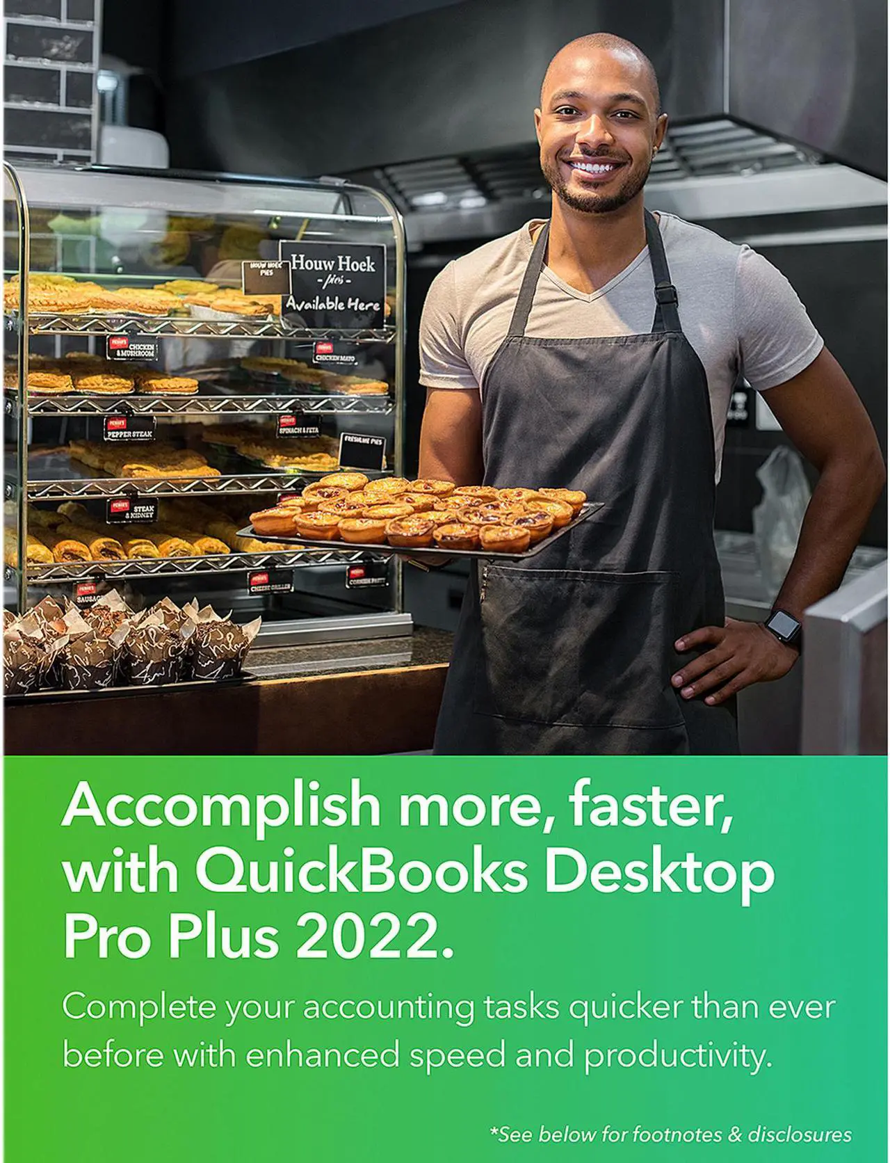 Alt view image 2 of 3 - Intuit QuickBooks Desktop Pro Plus with Enhanced Payroll 2022, Disc