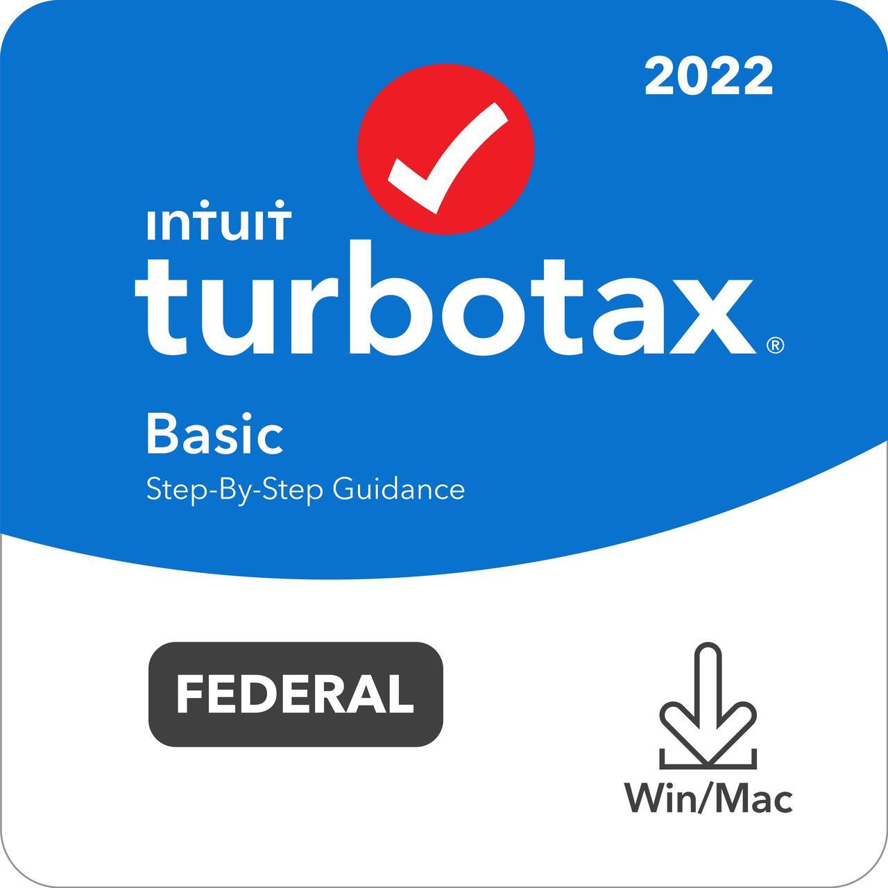 Main image of Intuit TurboTax Basic 2022 PC/MAC Download