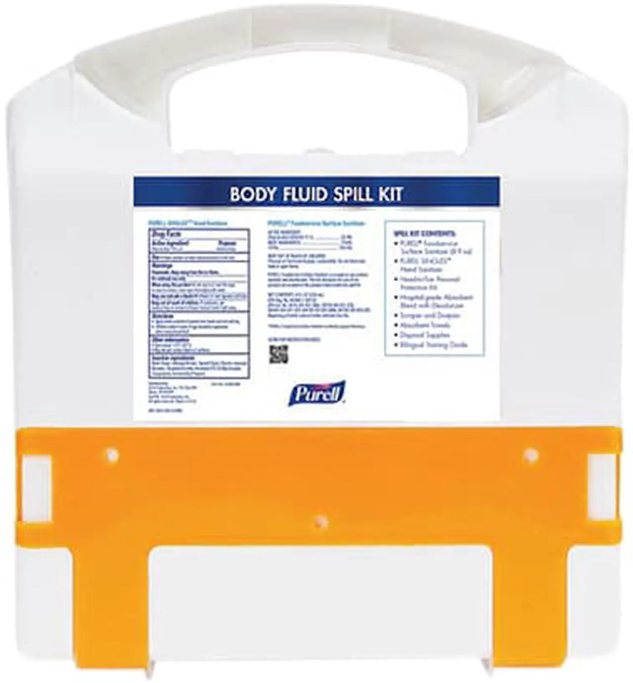 Alt view image 2 of 3 - PURELL Body Fluid Spill Kit in Clam Shell Carrier, 2 Spill Kit Uses per Clamshell (Pack of 1)- 3841-08-CLMS (GOJ384101CLMS)