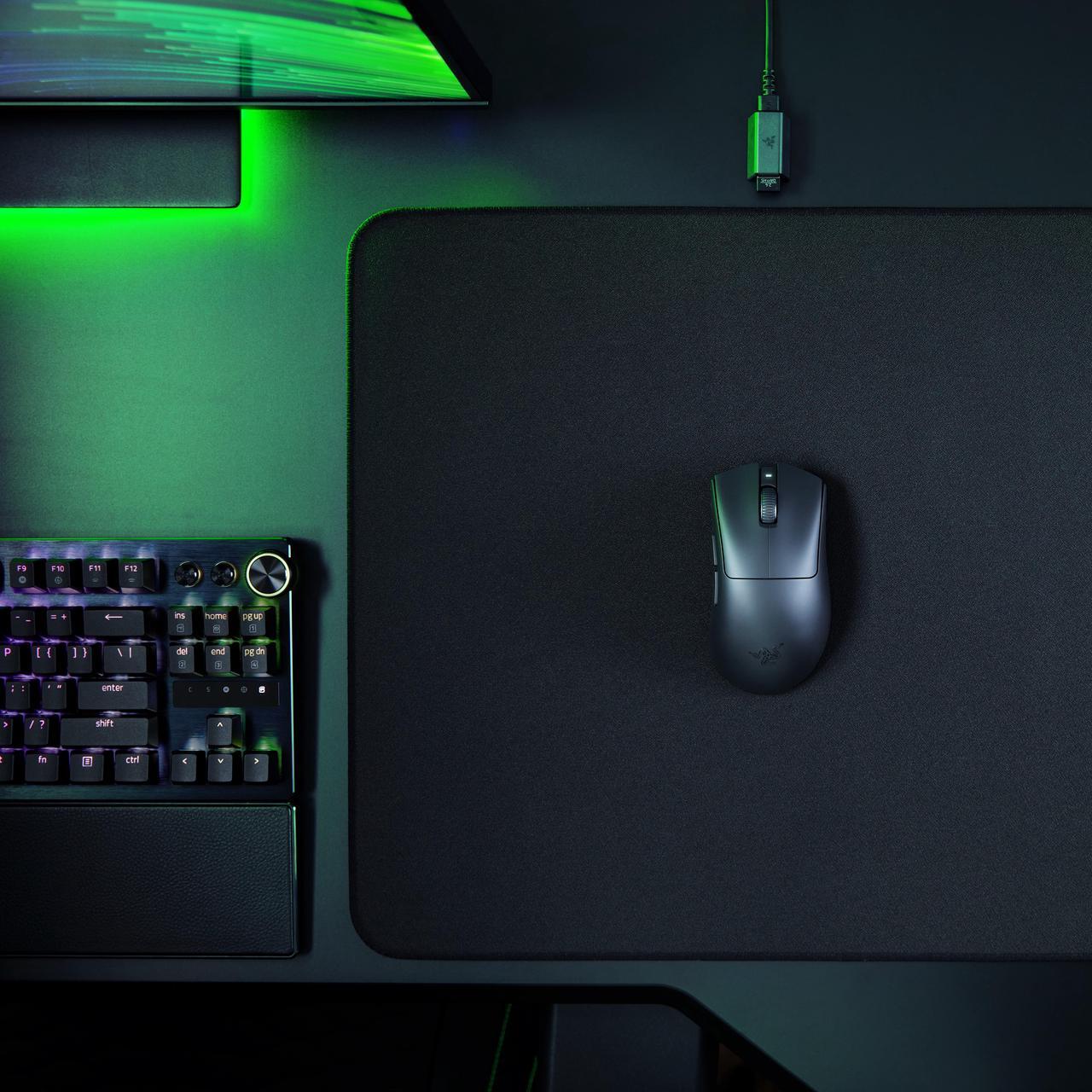 Alt view image 11 of 12 - Razer DeathAdder V3 HyperSpeed Ultra-lightweight Wireless Ergonomic Esports Gaming Mouse