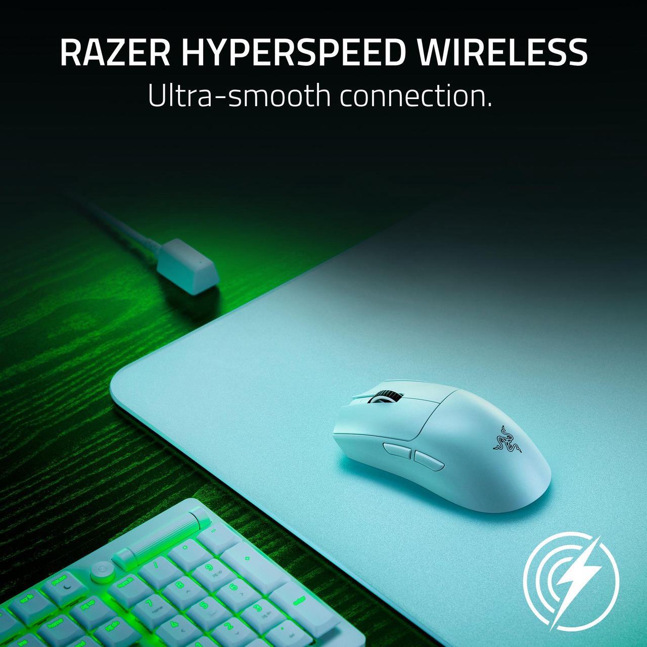 Alt view image 11 of 14 - Razer Viper V3 Pro Ultra-lightweight Wireless Symmetrical Esports Gaming Mouse - White