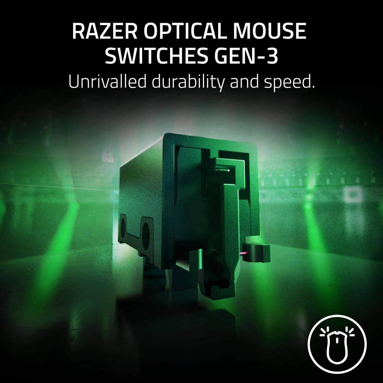 Alt view image 12 of 14 - Razer Viper V3 Pro Ultra-lightweight Wireless Symmetrical Esports Gaming Mouse - White