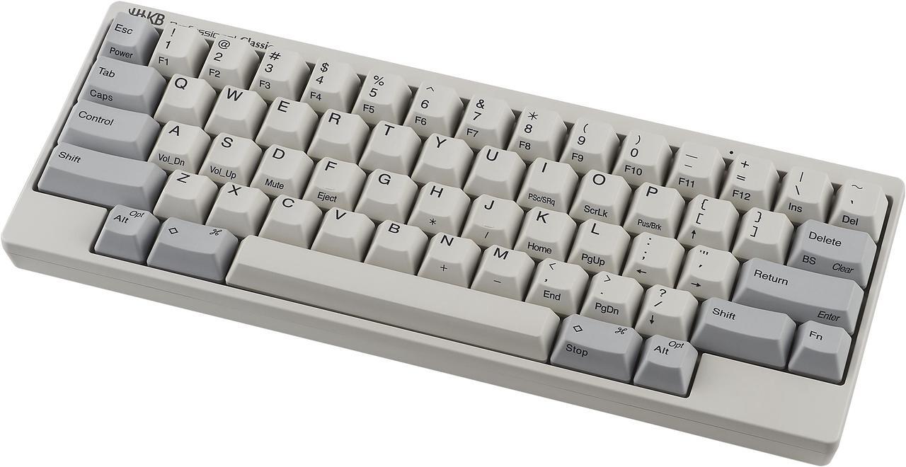 Alt view image 3 of 9 - Happy Hacking Keyboard Professional Classic (Wired, USB-C, Mac, Windows, White, Printed) with 2 Year Advance Exchange Warranty CG01000-296201