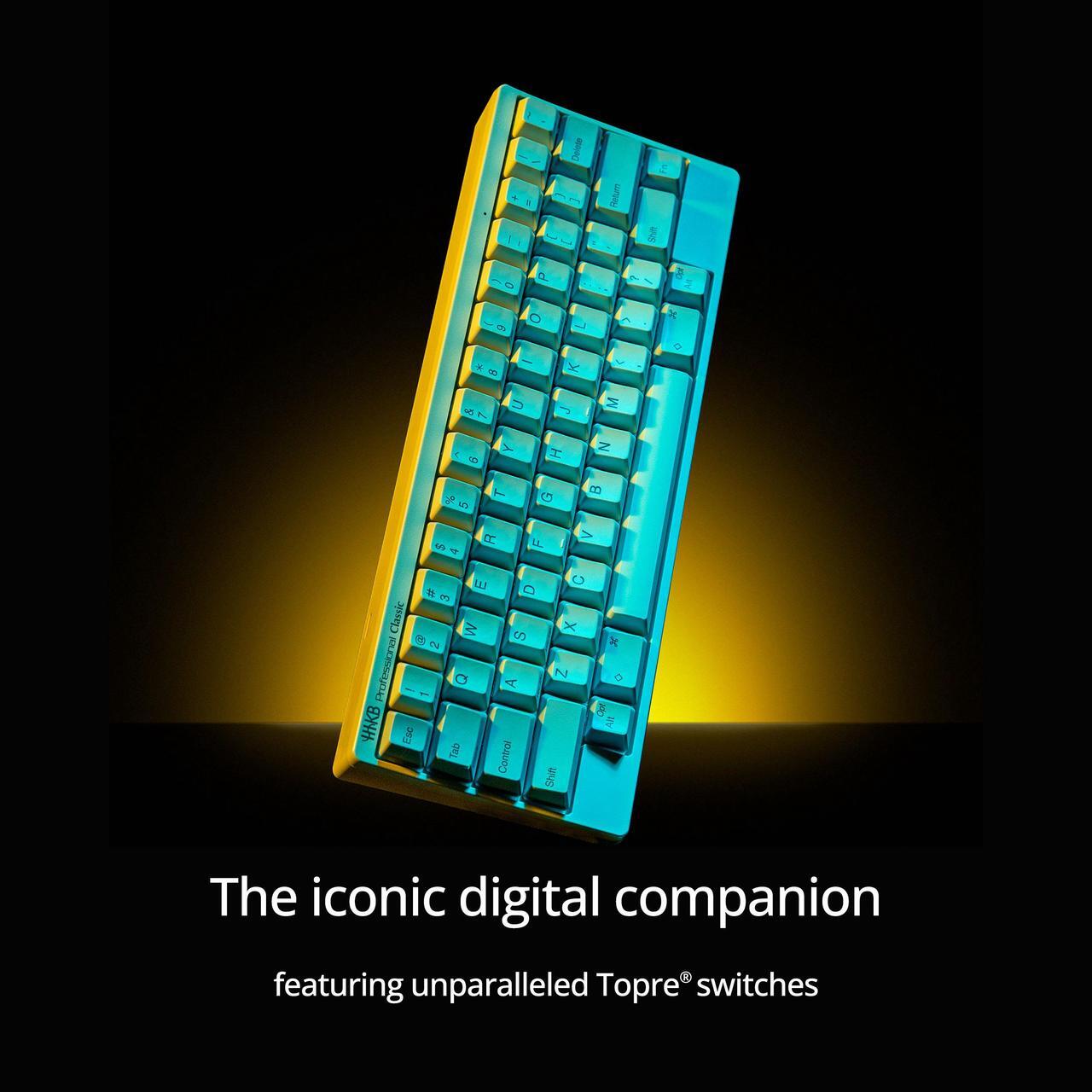 Alt view image 5 of 9 - Happy Hacking Keyboard Professional Classic (Wired, USB-C, Mac, Windows, White, Printed) with 2 Year Advance Exchange Warranty CG01000-296201