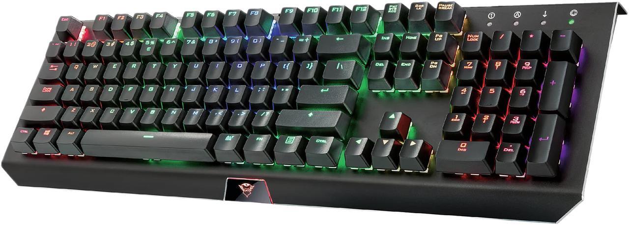Alt view image 2 of 8 - Trust GXT 890 Cada RGB Mechanical Gaming Keyboard - with Quick Responding Switches and Customizable Per-key RGB LED Illumination