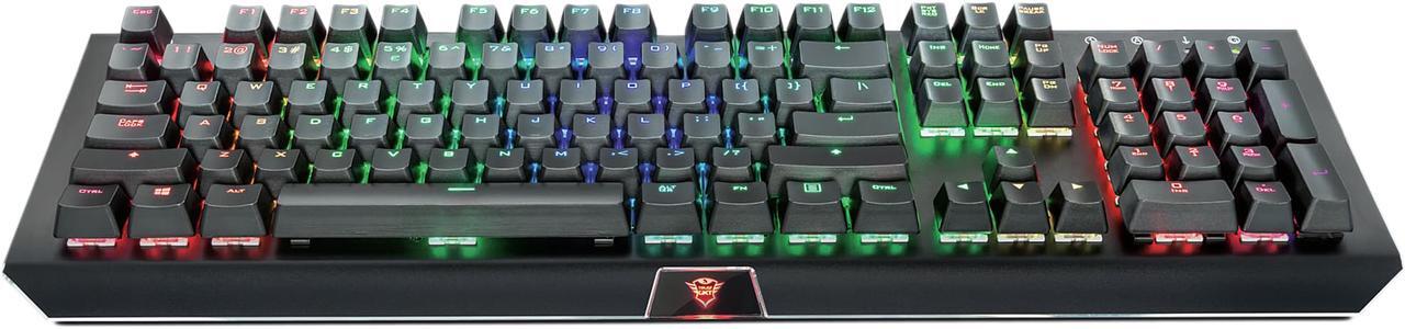 Alt view image 4 of 8 - Trust GXT 890 Cada RGB Mechanical Gaming Keyboard - with Quick Responding Switches and Customizable Per-key RGB LED Illumination