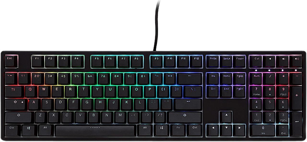 Ducky One RGB Mechanical Keyboard, Brown