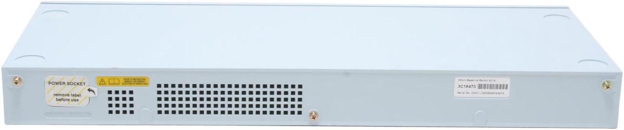 Alt view image 3 of 5 - 3com 3C16470-US Baseline Switch 2016