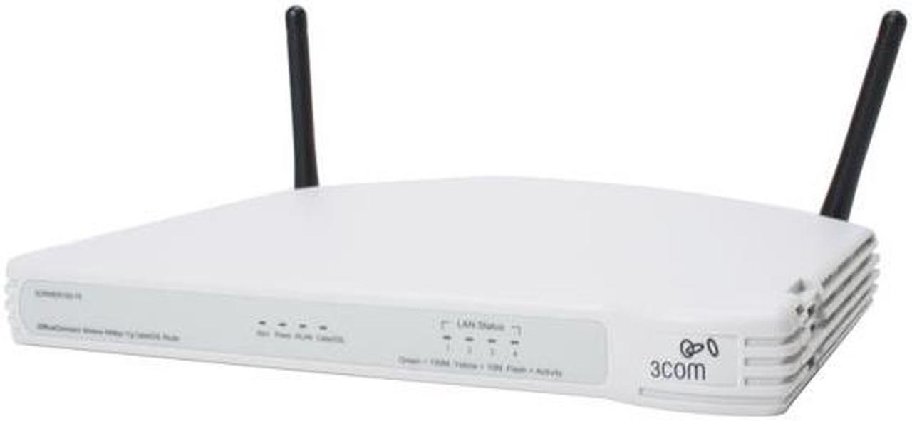 Main image of 3com 3CRWER100-75 OfficeConnect Wireless Cable/DSL Router IEEE 802.3/3u, IEEE 802.11b/g