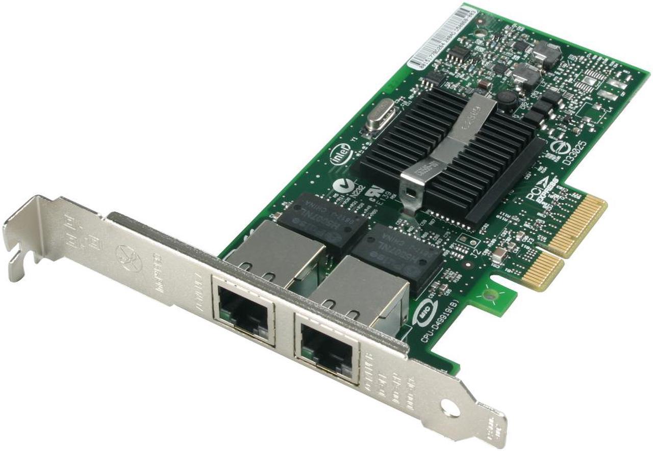 Intel EXPI9402PTBLK Two Gigabit Copper Server Connections 10/100/1000Mbps PCI-Express 2 x RJ45